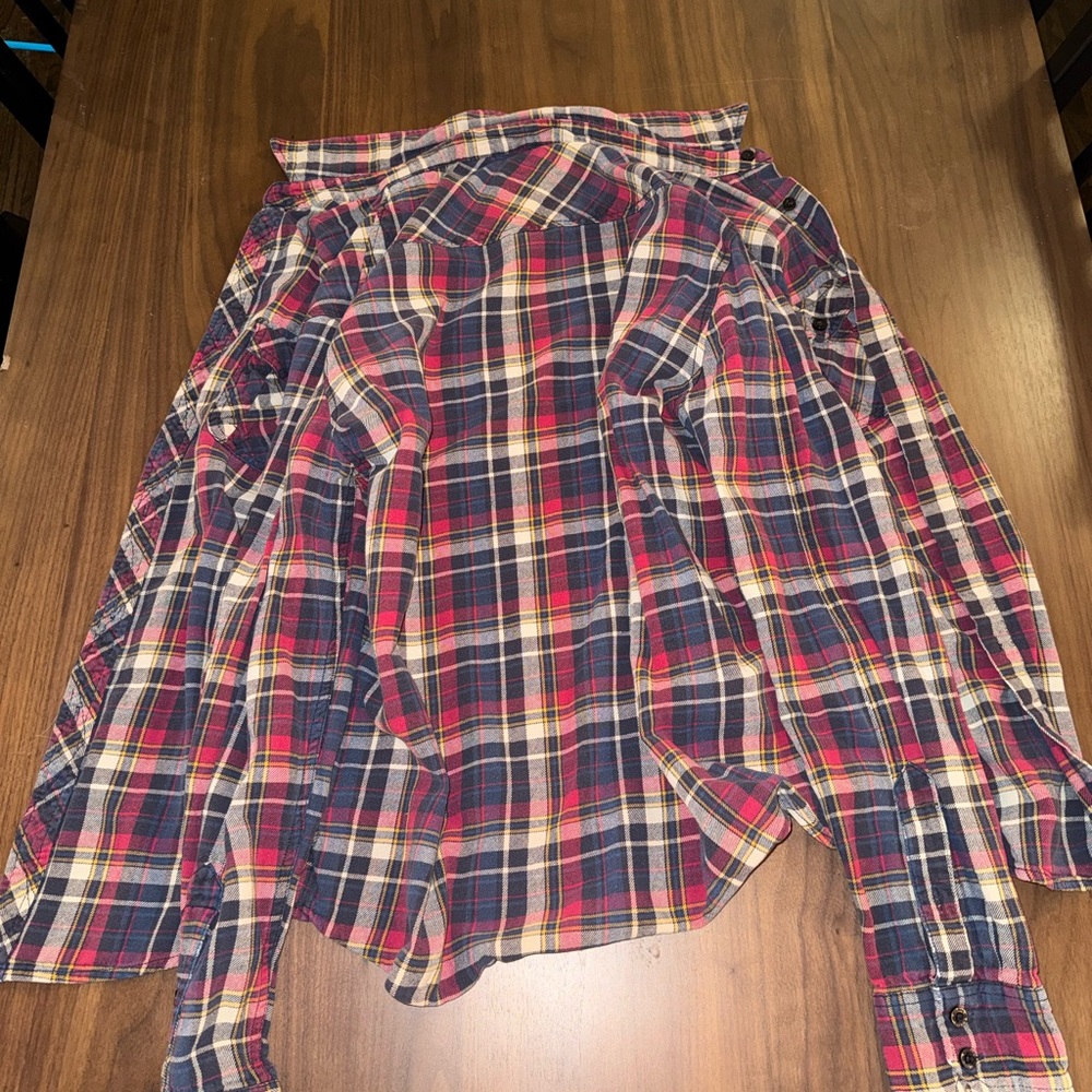 Micros Plaid Flannel Shirt